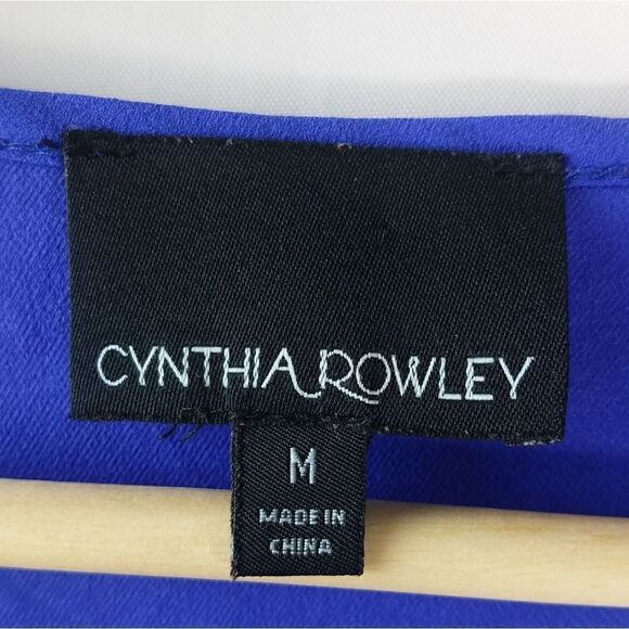 Cynthia Rowley Laser Cut Tank Top - Picture 3 of 5